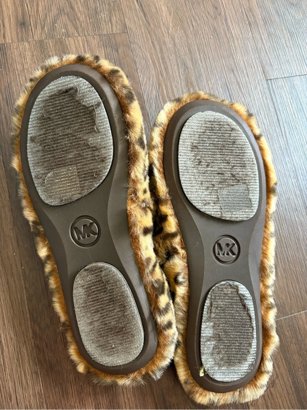 Michael Kors plush leopard